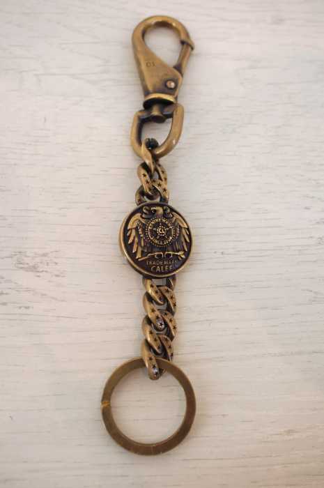 CALEE（キャリー） ブラスイーグルコンチョキーチェーン メンズ