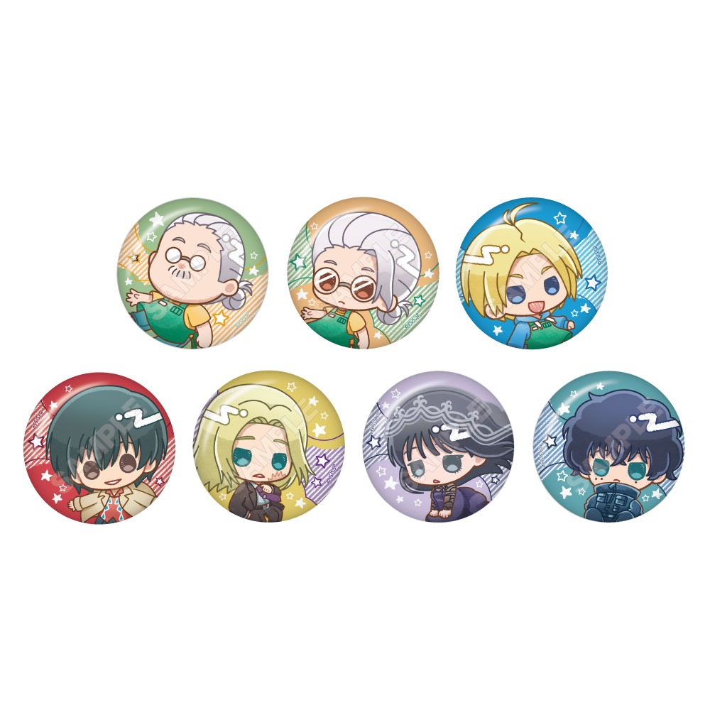 再販】SAKAMOTO DAYS クレヨンタッチ 浮遊 缶バッジ 7個入り1BOX