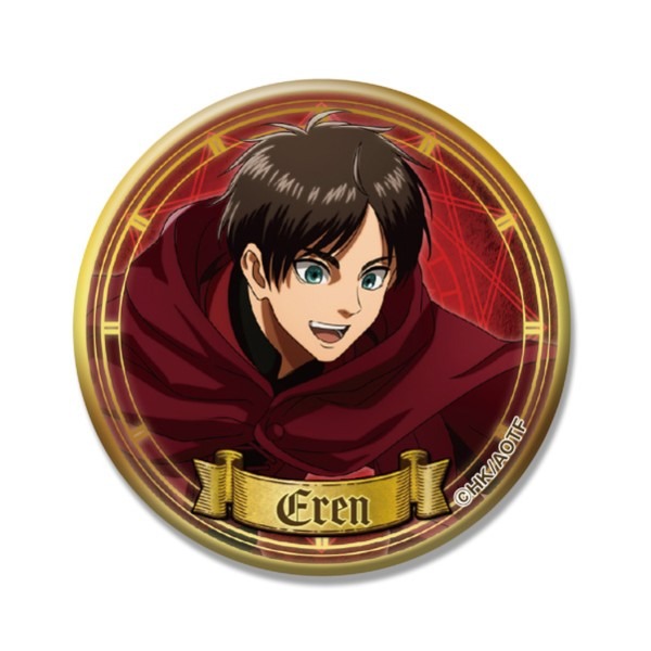 TVアニメ 進撃の巨人 ラメキラカンバッジコレクション 8個入り1BOX