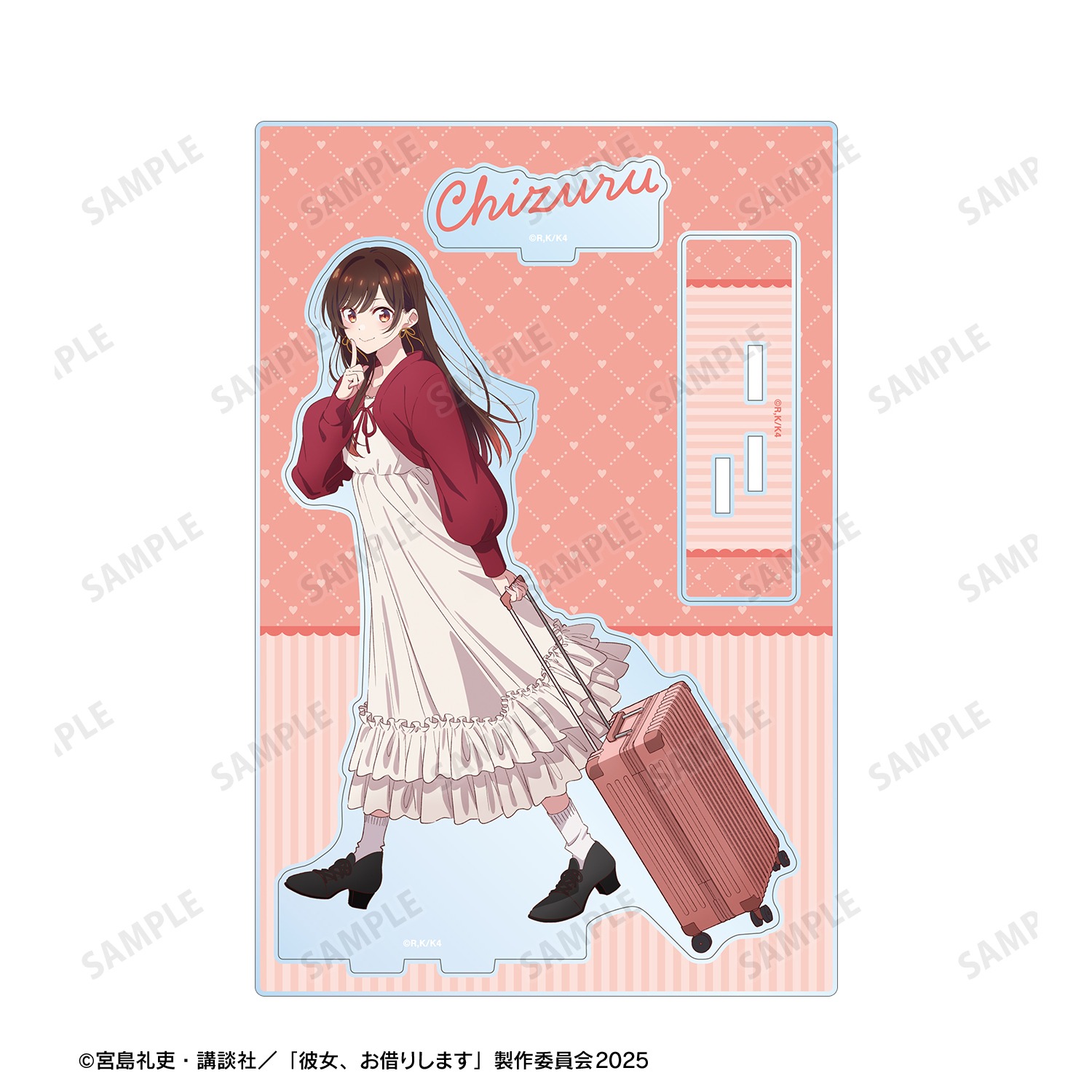 TVアニメ 彼女、お借りします 水原千鶴 パーツ付きBIGアクリルスタンド