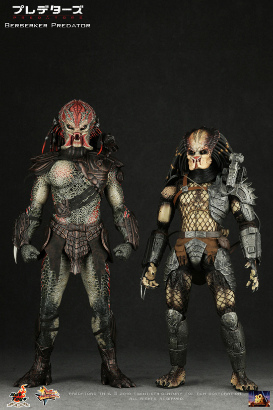 ホットトイズ ムービー・マスターピース プレデターズ 1/6 バーサーク