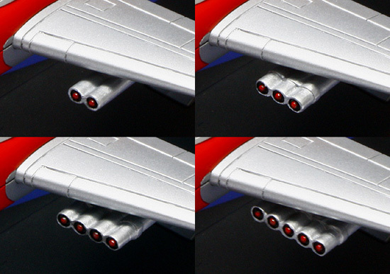 アート・ストーム EX合金 ウルトラマンA タックアロー＋タックパンサー