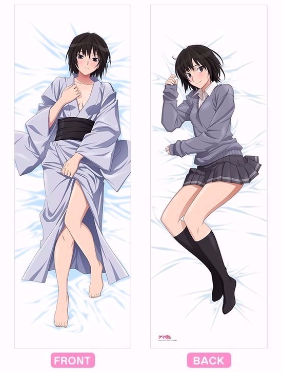 アマガミSS+ plus 描き下ろし抱き枕カバー 七咲逢 浴衣＆制服｜ホビー