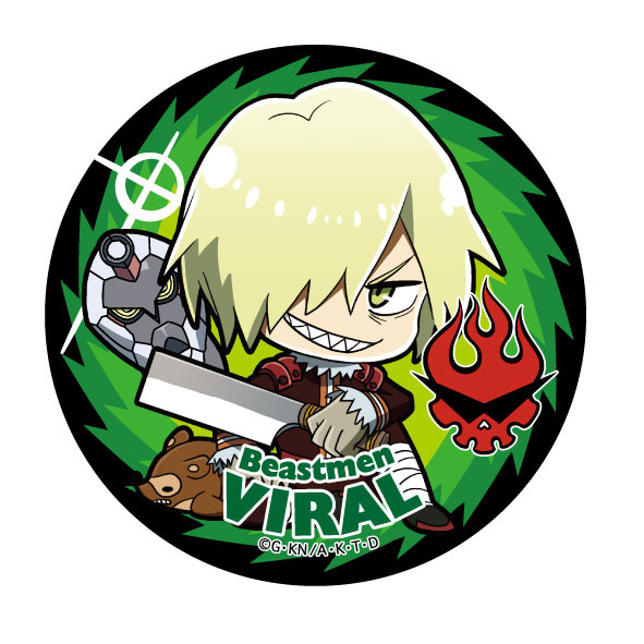 グレンラガン 缶バッジ ヴィラル｜ホビーの総合通販サイト ホビーストック