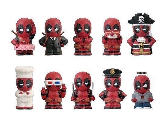 エンスカイ デッドプール ソフビパペットマスコット 10個入り1BOX