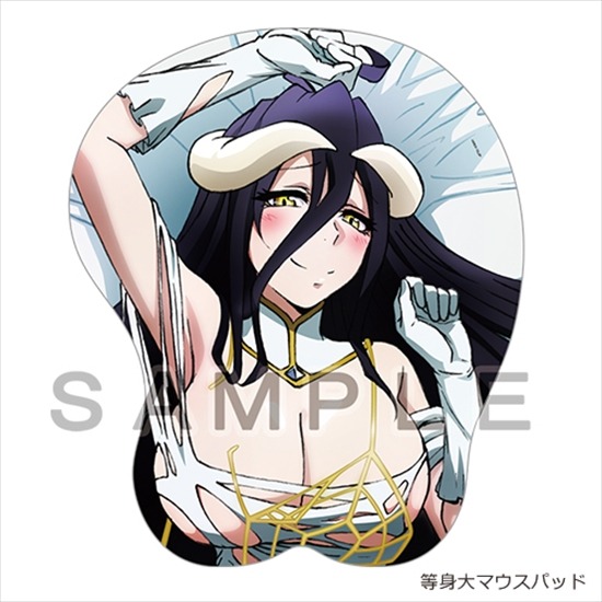 オーバーロードII 描き下ろし等身大マウスパッド アルベド｜ホビーの