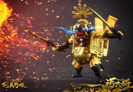 玩具野狼 W-01G 汚大将 秀吉Ver. 1/12スケール変形玩具｜ホビーの総合