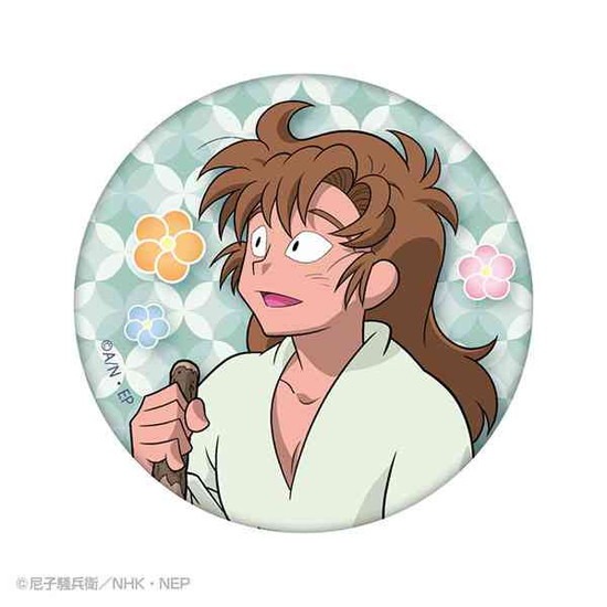 忍たま乱太郎 「同室」描き下ろし BIG缶バッジ 善法寺伊作｜ホビーの