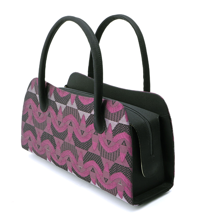 本場筑前博多織 利休バッグ 正絹 No.5ZI-0088-00の通販｜きもの365