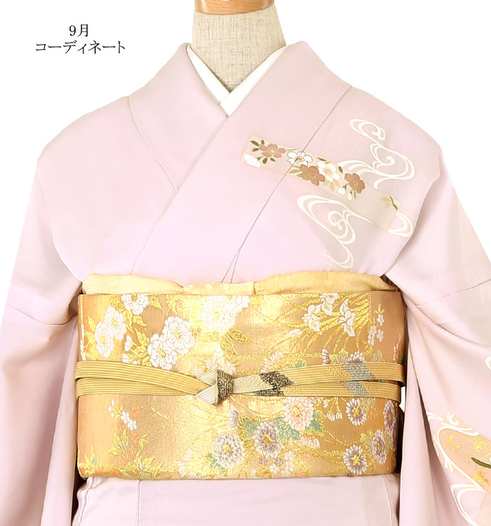 単衣(ひとえ)訪問着 No.AC-0811-Lサイズのレンタル｜きもの365