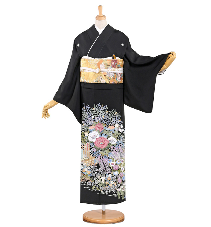 本加賀友禅 黒留袖 No.CA-0782-Sサイズのレンタル｜きもの365