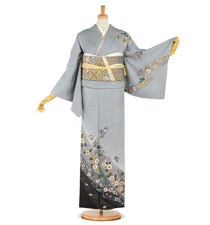 辻が花 訪問着 No.AA-4779-Mサイズのレンタル｜きもの365