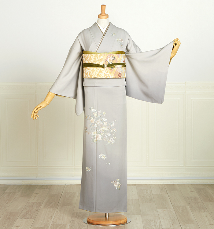 総刺繍 訪問着 No.AA-5108-ワイド-MOサイズのレンタル｜きもの365