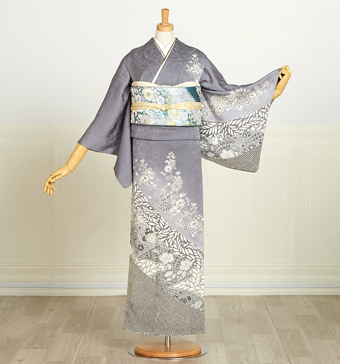 辻が花 訪問着 No.AA-5114-Sサイズのレンタル｜きもの365
