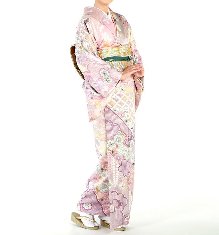 辻が花 訪問着 No.AA-1262-Lサイズの通販｜きもの365