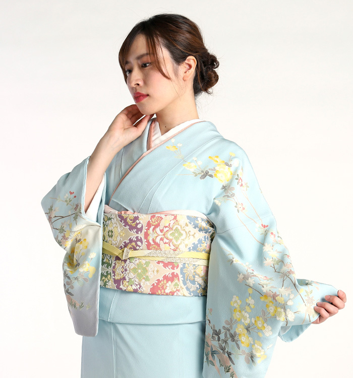 手描友禅作家 訪問着 No.AA-1627-Lサイズの通販｜きもの365