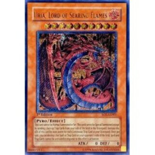 神炎皇ウリア レリーフ 極美品 アルティメットレア 遊戯王 神炎皇