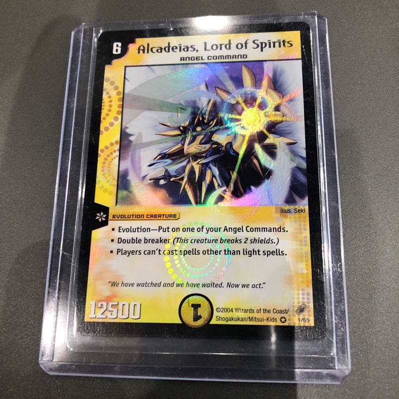 精霊王アルカディアス 英語版 初期 英語版 デュエルマスターズ 聖霊王
