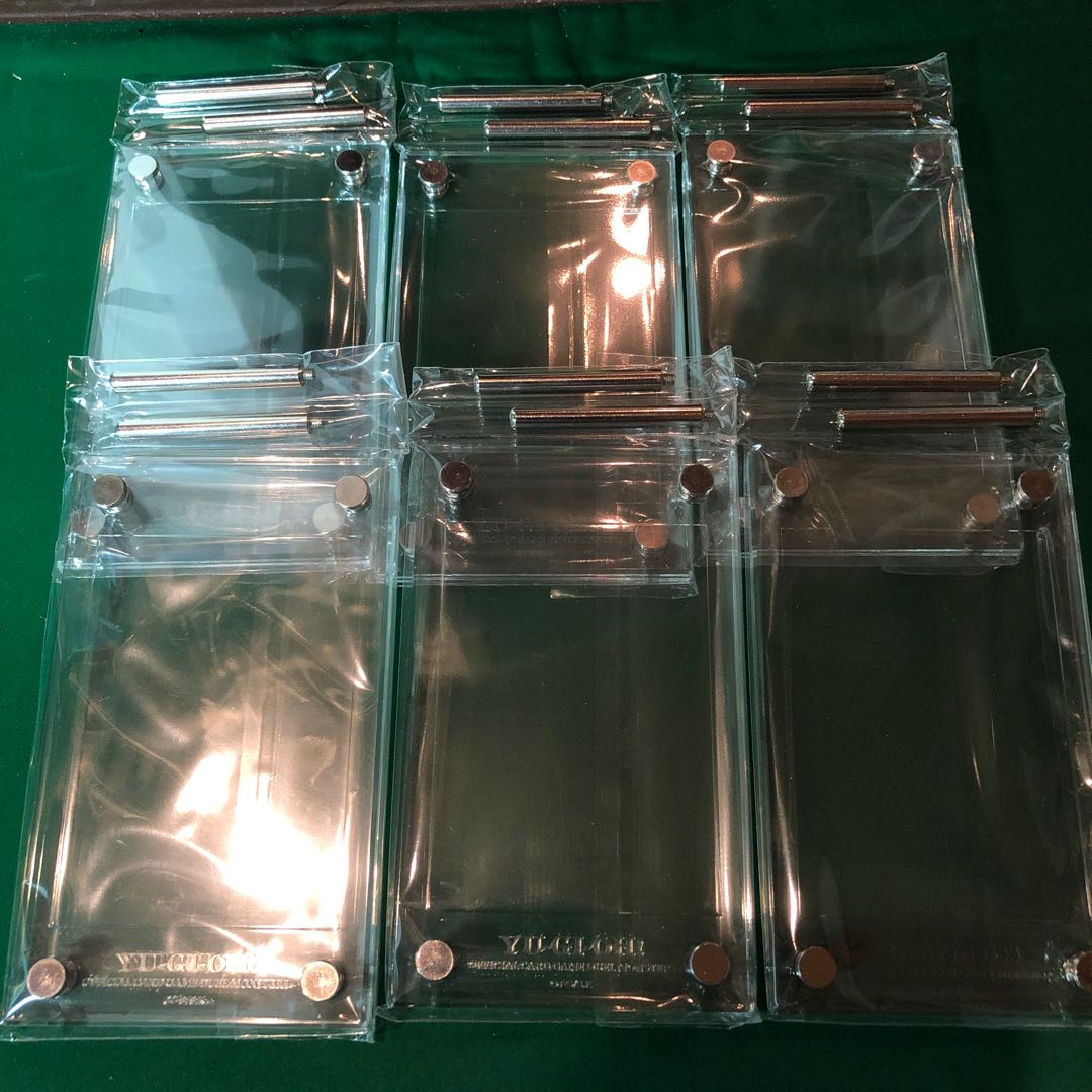 遊戯王 公式 スクリューダウン 6個 特製カードディスプレイケース