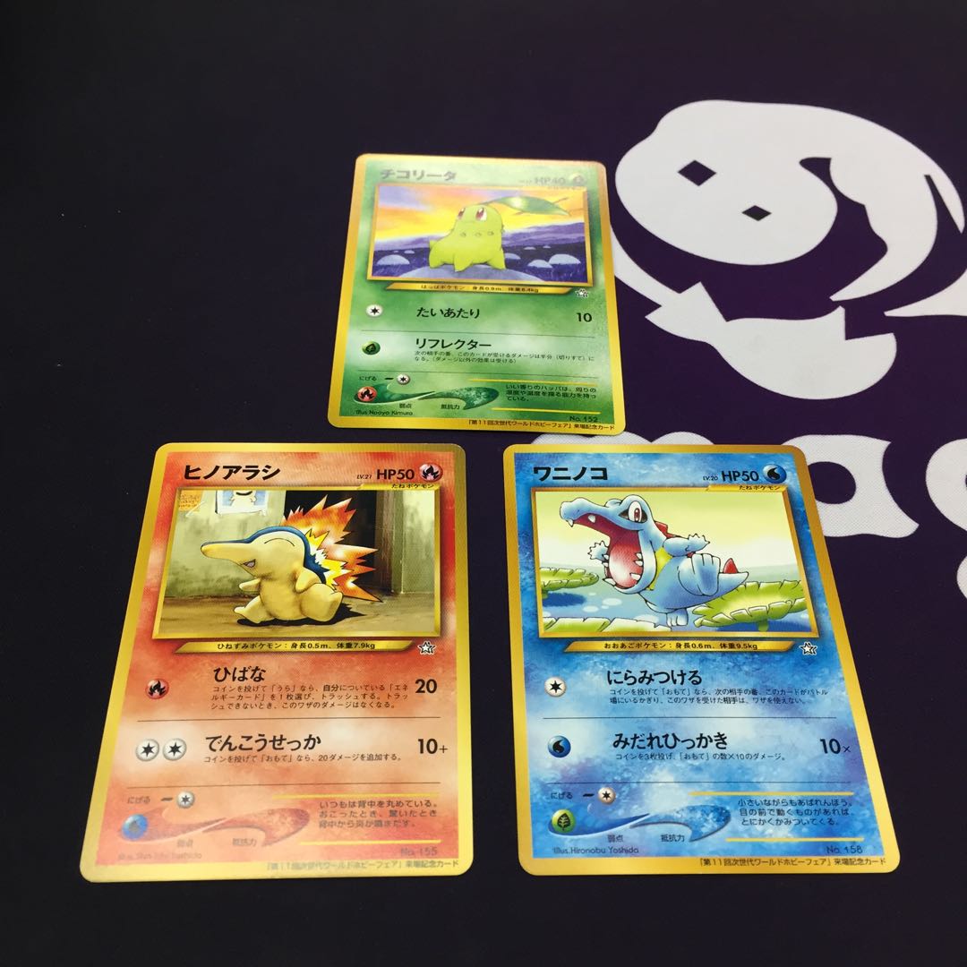 チコリータ ヒノアラシ ワニノコ 第11回次世代ワールドホビーフェア