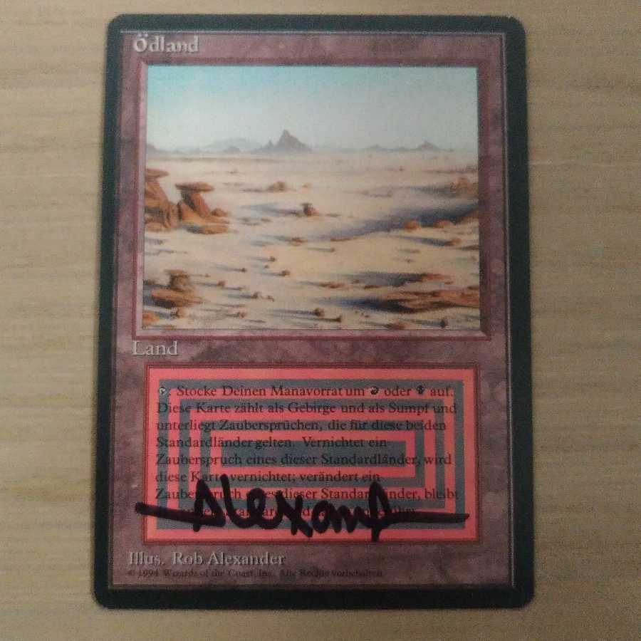 Badlands ドイツ語 黒枠 3EDBB MTG Badlands ドイツ語 黒枠 3EDBB MTG