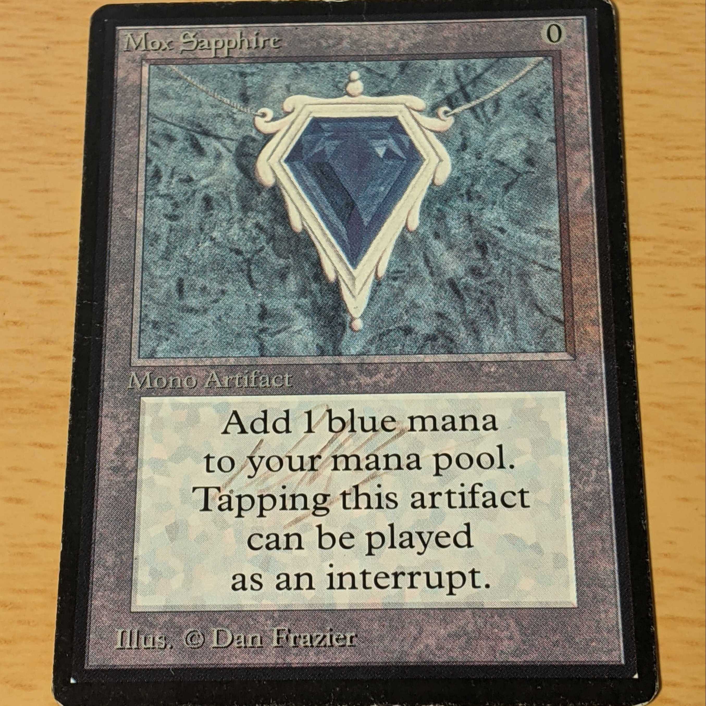Mox Sapphire β signed PLD 1枚の通販 べる（682842417） | magi