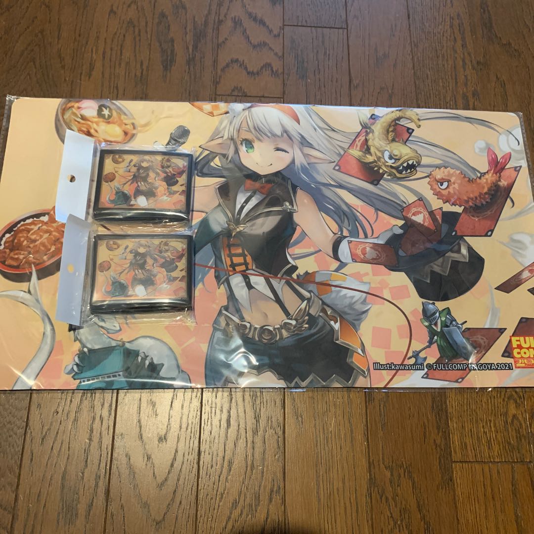 ウェディング 中古プレイマット&中古スリーブ(120枚)セット