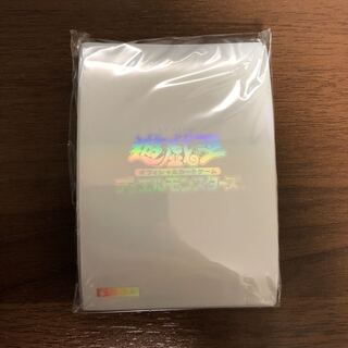 遊戯王 スリーブ 閃光の波動 未開封 初期ロゴ 白 1枚の通販 ろっく