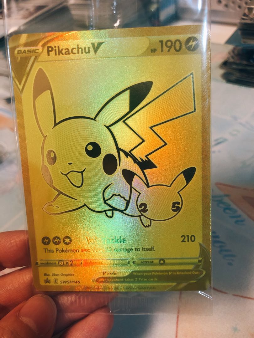 海外版 ポケモンカード 25周年 ゴールデンボックス ピカチュウ プロモ