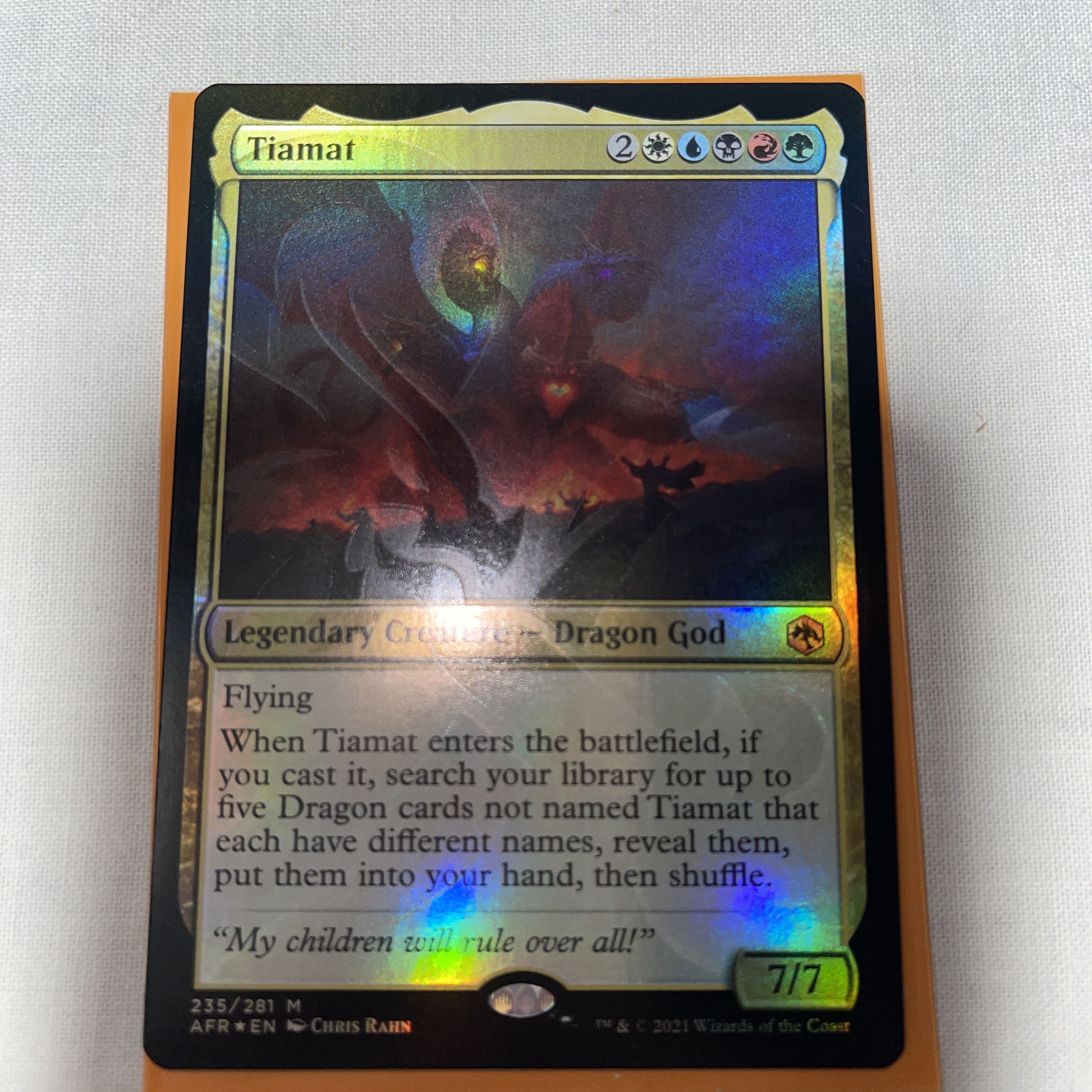 ティアマト/Tiamat/アーティストプルーフ MTG AP