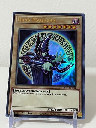 遊戯王 ブラック・マジシャン 原作絵 25th-en001 英語 1枚の通販