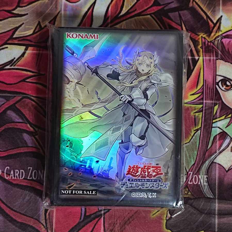 希少・未開封】遊戯王 公式 教導の聖女 エクレシア スリーブ アジア版