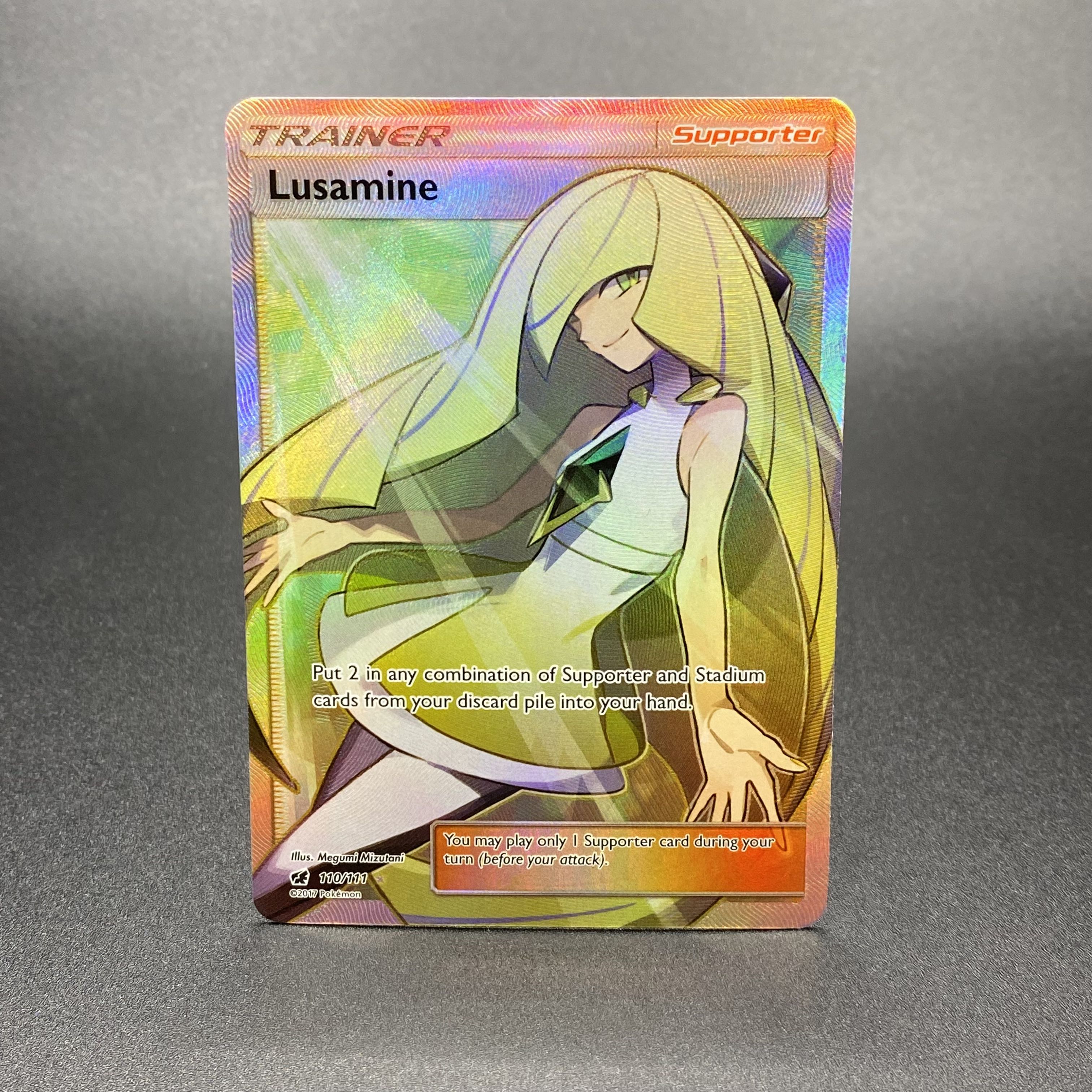 英語版ルザミーネ SR 110/111 1枚の通販 土日祝休 magi公式(委託商品