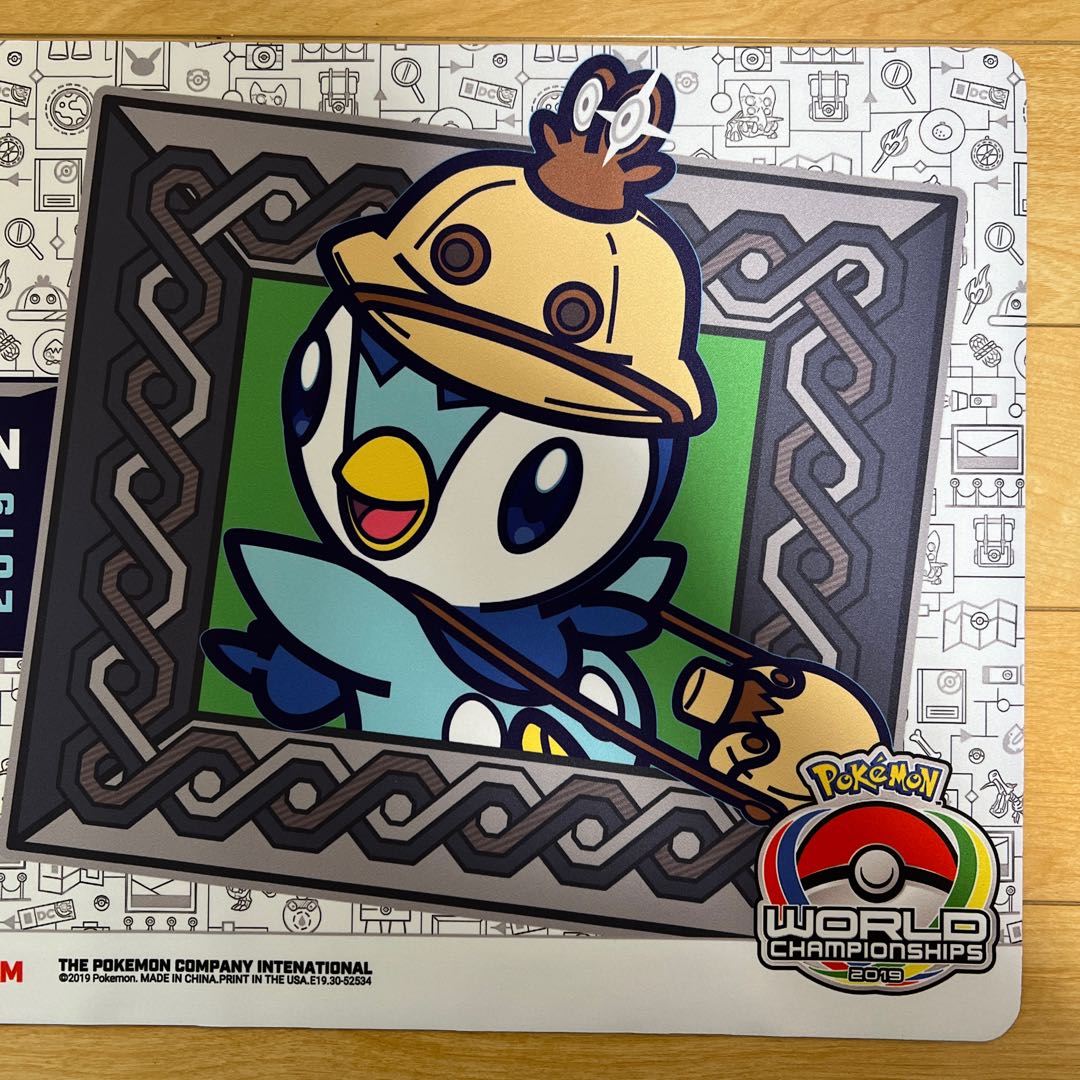 ポケモン プレイマット WCS2019ポッチャマ世界大会の通販 コレクター