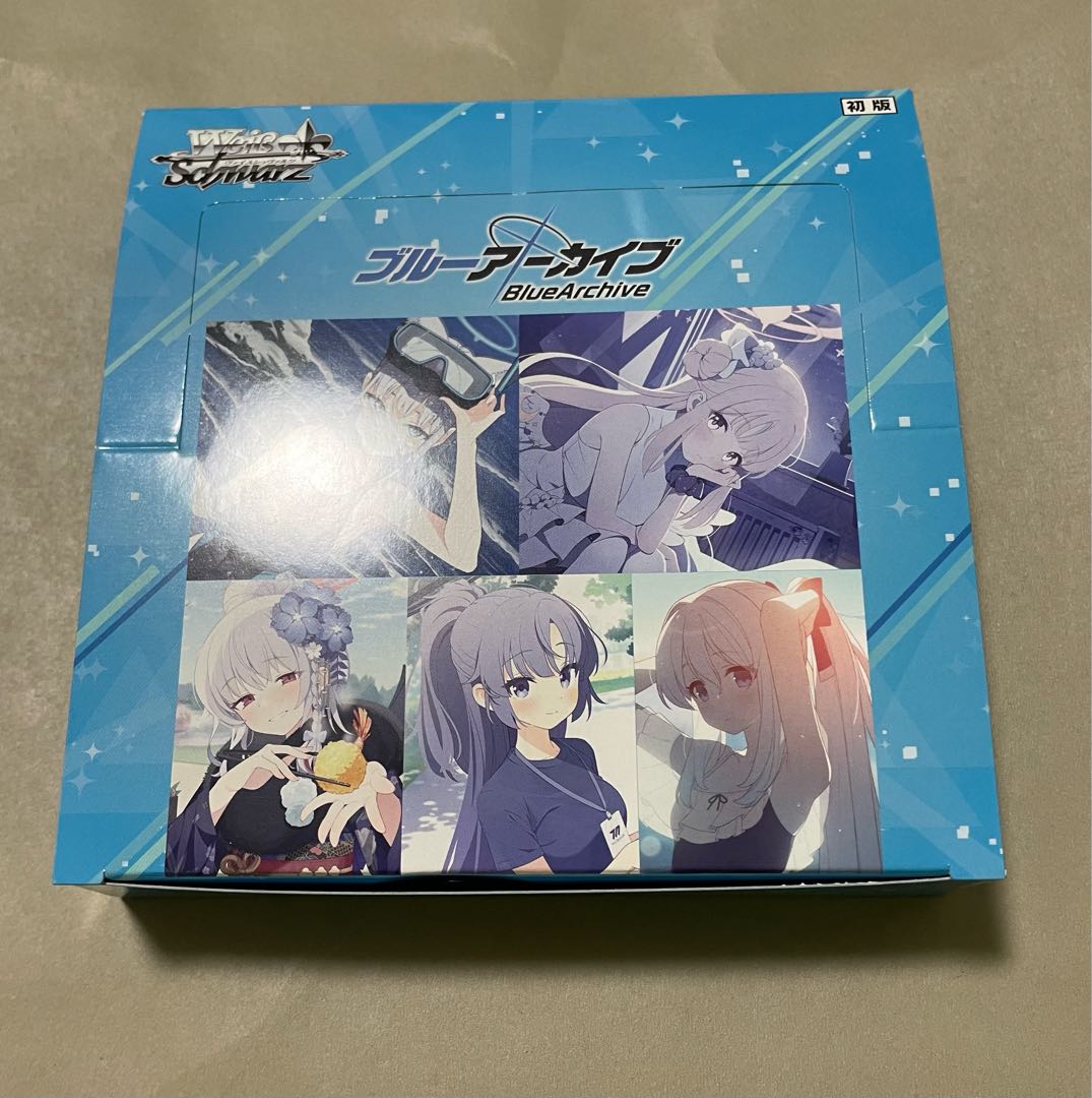 WS ヴァイスシュヴァルツ ブルーアーカイブ シュリンク付き未開封