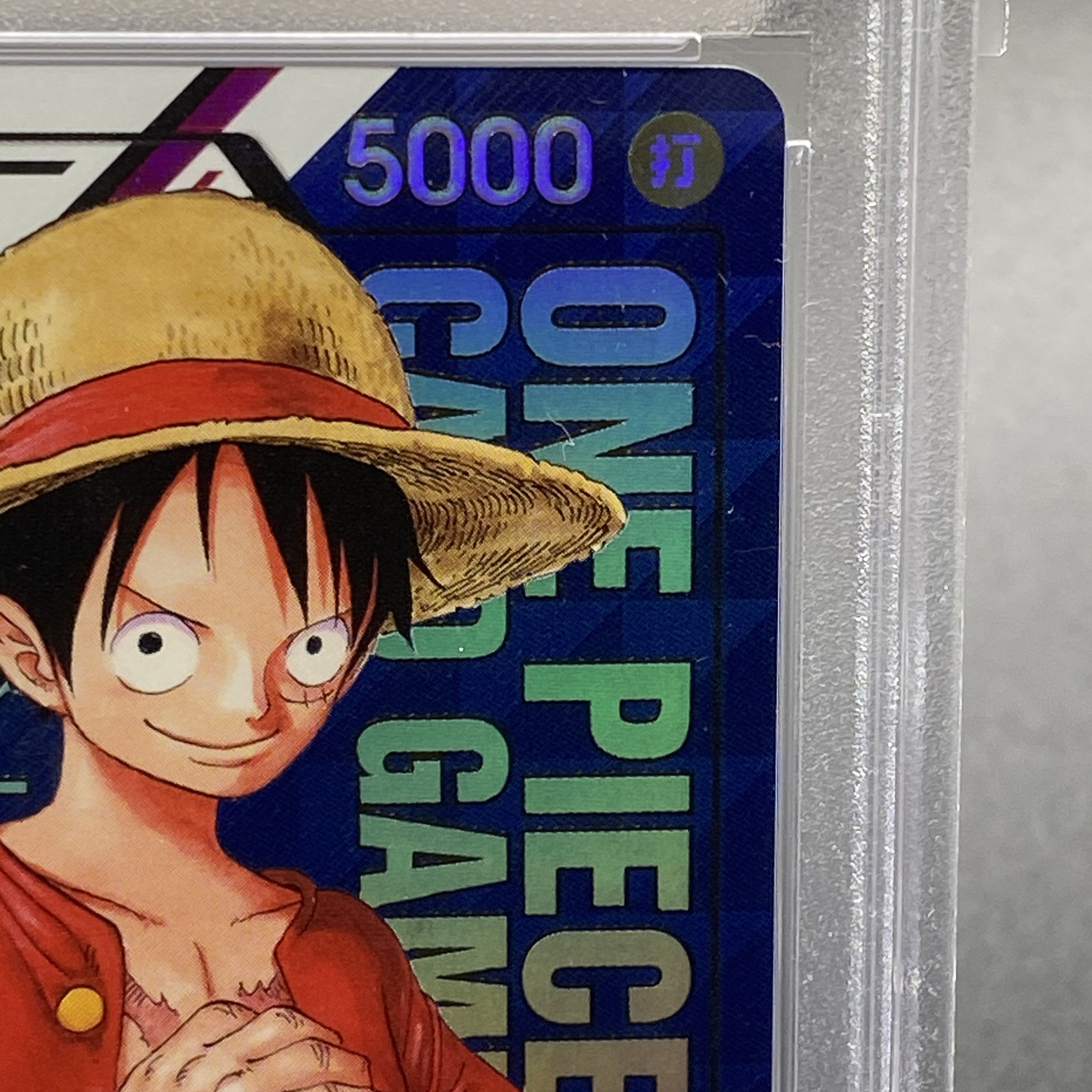 PSA10】モンキー・D・ルフィ フラッグシッププロモ 開封済み シリアル