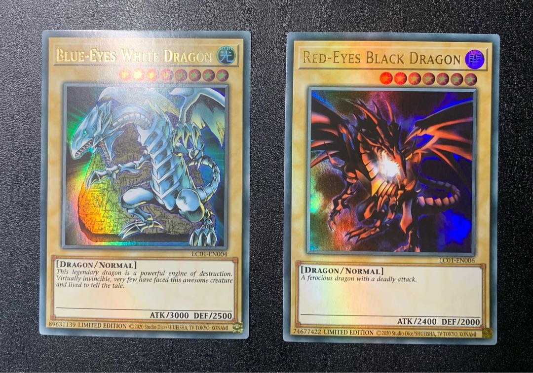 ブルーアイズホワイトドラゴン/レッドアイズブラックドラゴン/ウルトラ