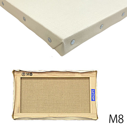 世界堂】カルワク張りキャンバス【M】サイズ（桐材／麻）の通販