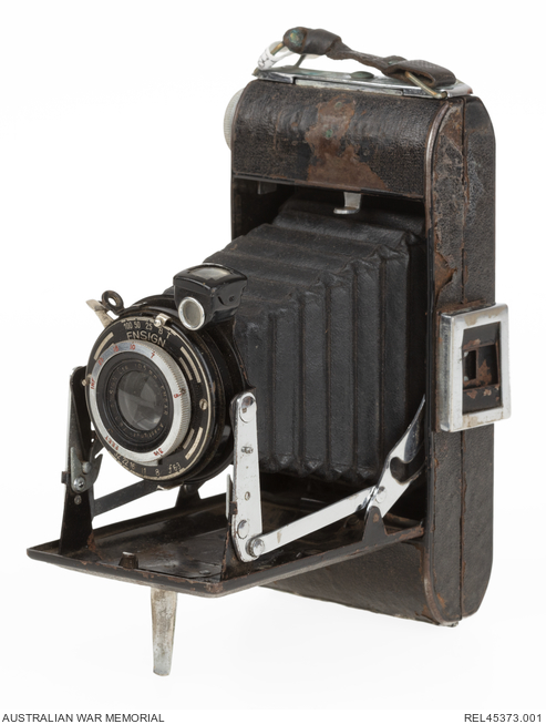 Ensign Selfix 320 folding camera: Flying Officer Frederick Stephen