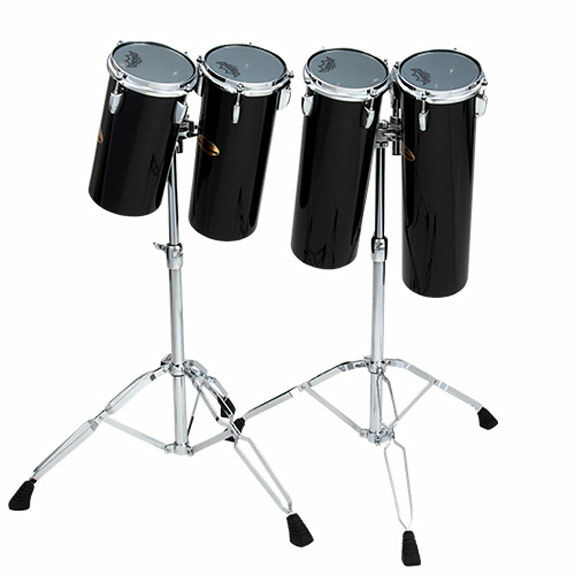 Pearl Aluminum Rocket Toms - Piano Black | Steve Weiss Music