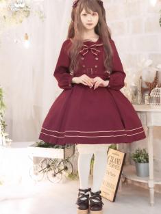 2023 長袖セーラーワンピース | メタモルフォーゼ - ロリータ