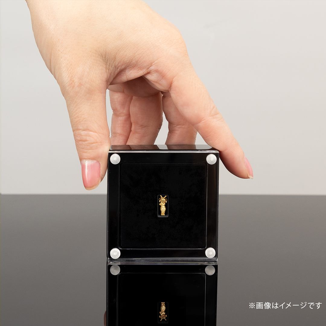 ≪500体限定≫【インターネット・カネゴン】純金ミニフィギュア