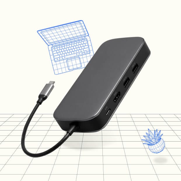 ドッキングステーション・E-HUB2 | FlexiSpot 公式ストア