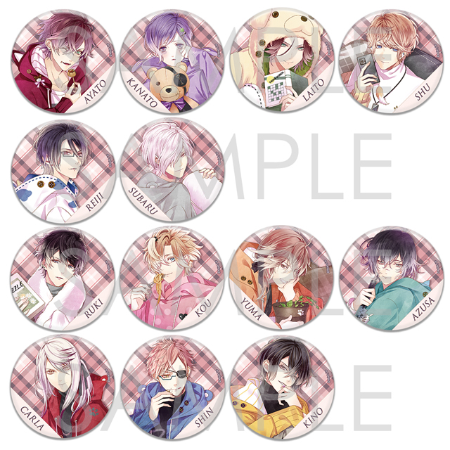 DIABOLIK LOVERS LUV∞LUV PILLOW TIME ビッグ缶バッジ | 乙女向け通販