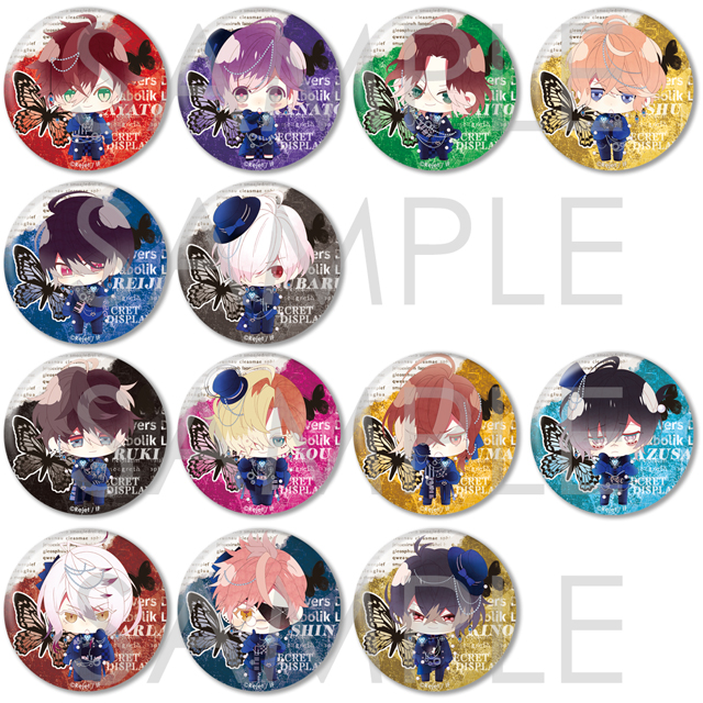 DIABOLIK LOVERS SECRET DISPLAY 缶バッジ | 乙女向け通販サイト「SKiT