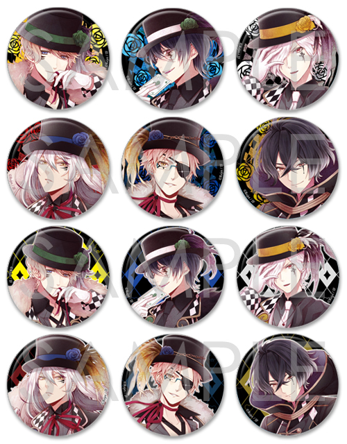 DIABOLIK LOVERS Evildoer GAME SET ビッグ缶バッジ | 乙女向け通販