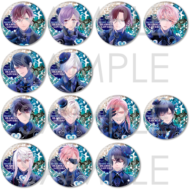 DIABOLIK LOVERS SECRET DISPLAY 缶バッジ | 乙女向け通販サイト「SKiT