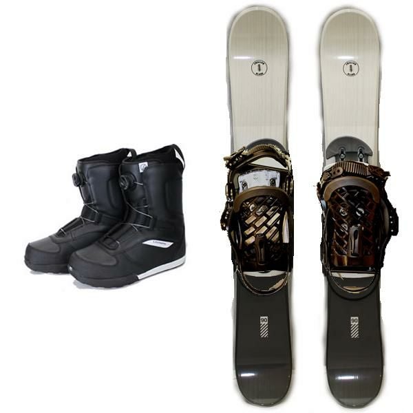 90cm スキーボード ファンスキー ブーツ付きTXT90 ＋ZMスノーボード