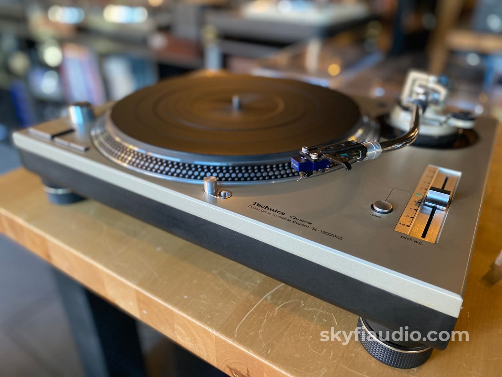 Technics SL-1200MKV with New Calibrated Sumiko Songbird Cartridge