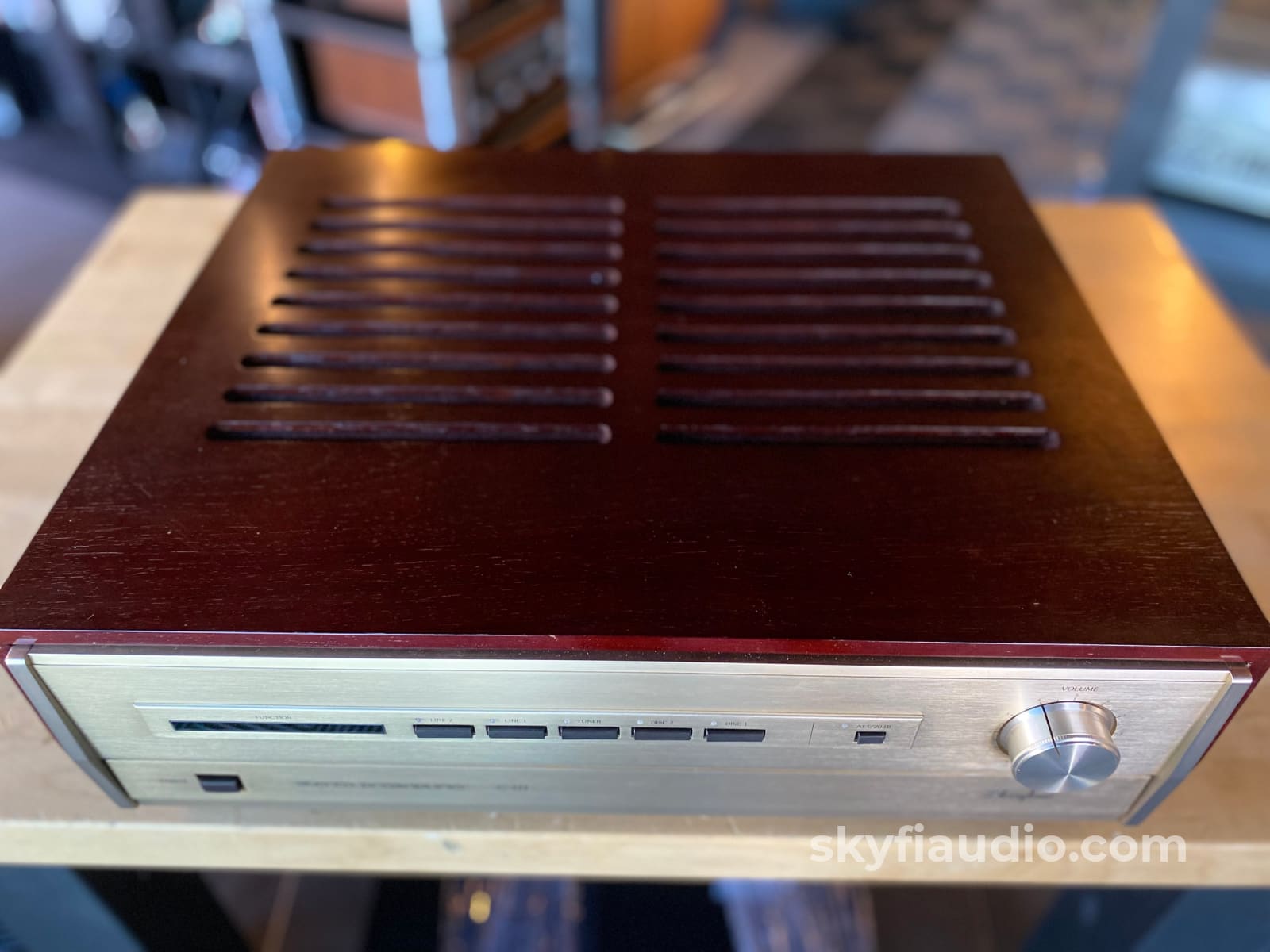 Accuphase C-222 Analog Preamp with Dual Phono - Japanese Gold!